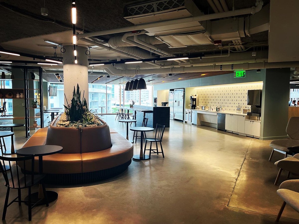 Inside of Whole Foods Market office