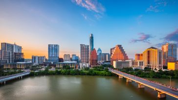 The Austin, Texas skyline